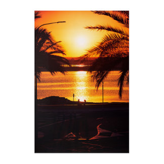 Golden Moment Acrylic Printing Print