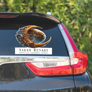 Golden Moon Lunar Teacher Coach Spiritual Sticker
