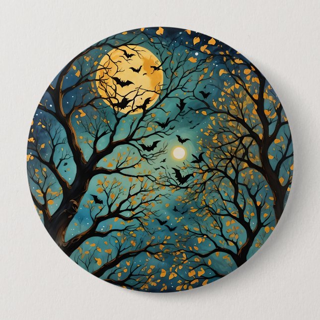Golden Moonlight Button (Front)