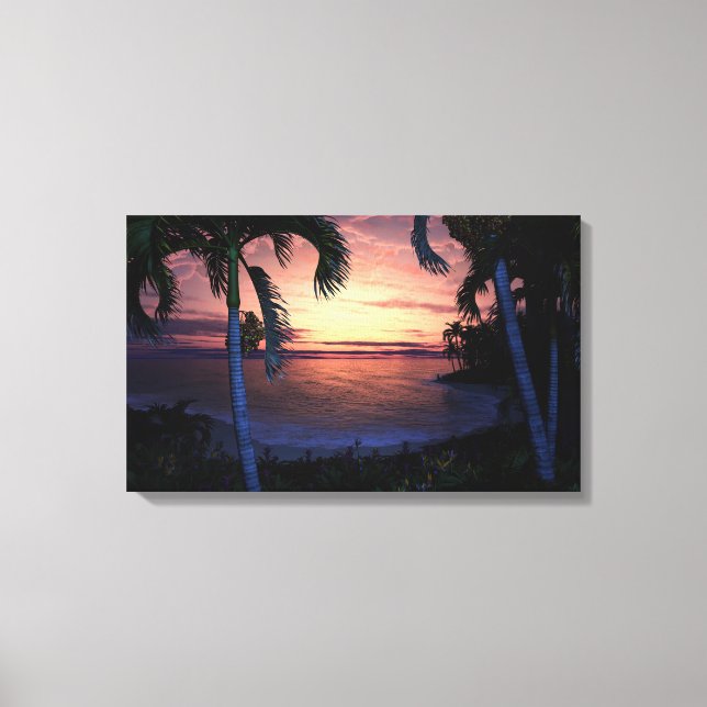 Golden Morning Canvas Print (Front)