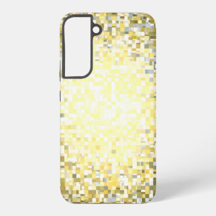Golden Mosaic Glow Samsung Galaxy S22+ Case