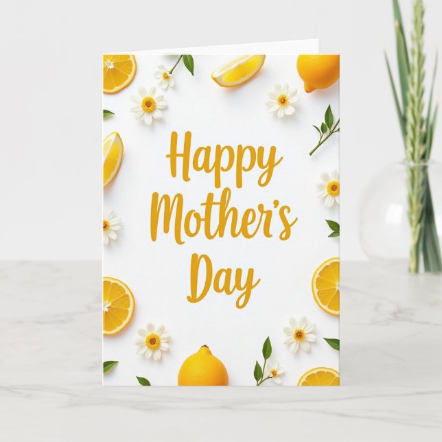 Golden Mother Illustration Card (Front)