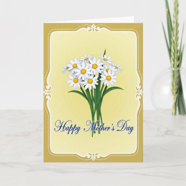 Golden Mothers Day Card (Front)