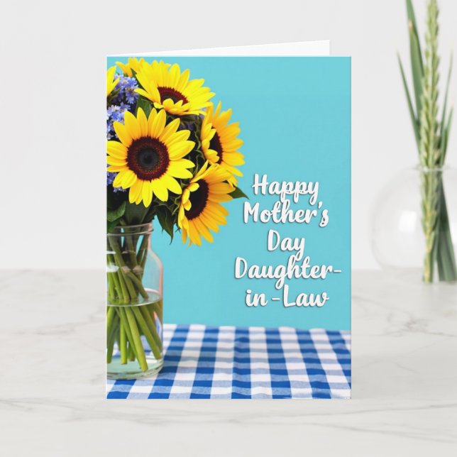 Golden Mothers Day Cheer Card (Front)