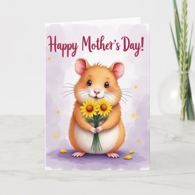 Golden Mothers Day Gift Card (Front)