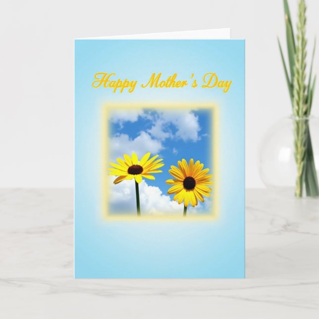 Golden Mothers Day Script Card (Front)
