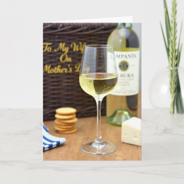 Golden Mothers Day Treat Card (Front)