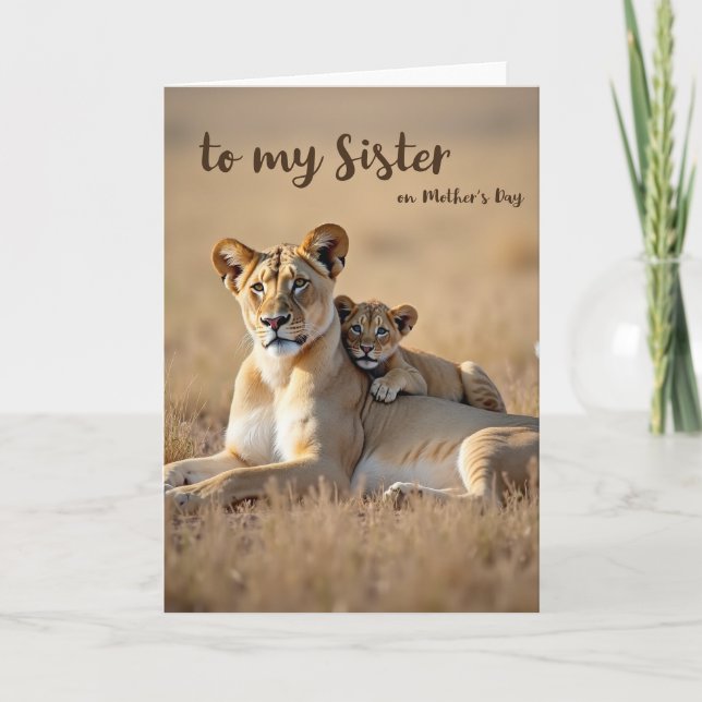 Golden Mothers Love Scene Card (Front)