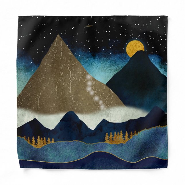 Golden Mountain Climbers Bandana (Front)