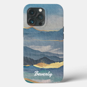 Golden Mountain Personalized iPhone 13 Pro Case