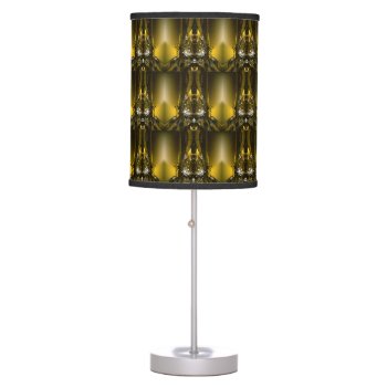 Golden Movie Reels And A Gazillion Stars Table Lamp by StarStruckDezigns at Zazzle