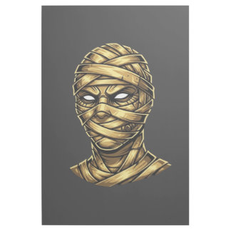 Golden Mummy Pharaoh - Ancient Egypt Streetwear Gallery Wrap