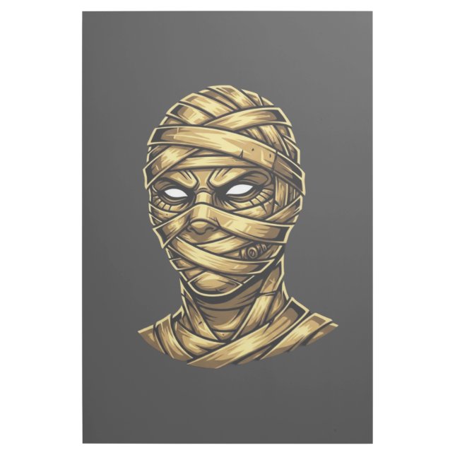 Golden Mummy Pharaoh - Ancient Egypt Streetwear Gallery Wrap (Front)