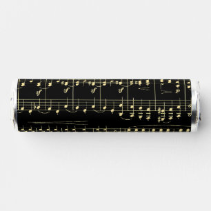 Golden Music on Black  Breath Savers® Mints