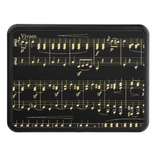 Golden Music on Black Hitch Cover