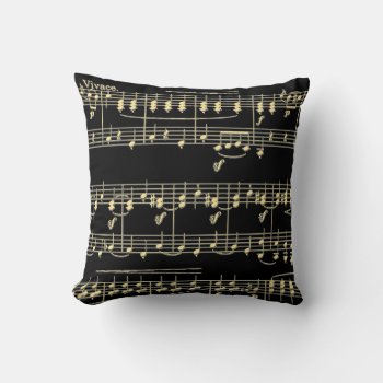 Golden Music on Black 