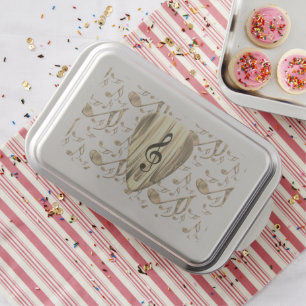 Golden Music Pick – Treble Clef Art Cake Pan