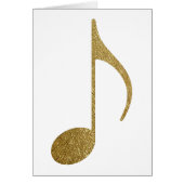 golden musical note (Front)