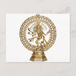 GOLDEN NATRAJ POSTCARD