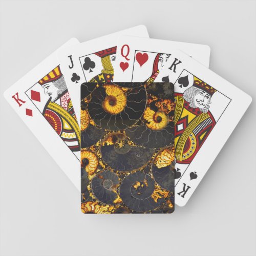 Golden Nautilus Poker Cards