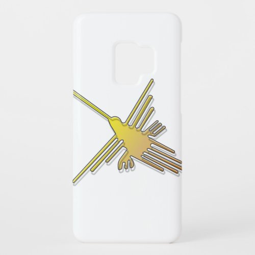 Golden Nazca Lines Hummingbird Case_Mate Samsung Galaxy S9 Case