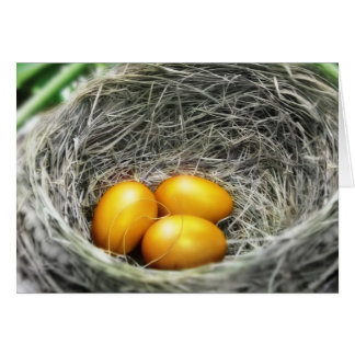 Golden Nest Eggs Cards