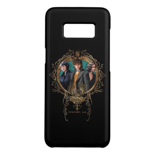 Golden Newt Tina and Leta Art Deco Portrait Case_Mate Samsung Galaxy S8 Case