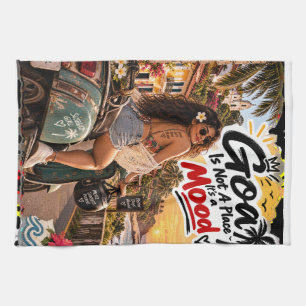 Golden Nights – Goa Kitchen Towel