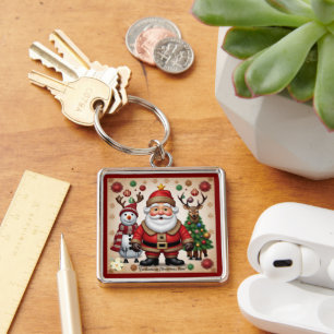 "Golden Nights" Keychain
