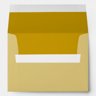 Golden Ocre Background Color Customize This! Envelope