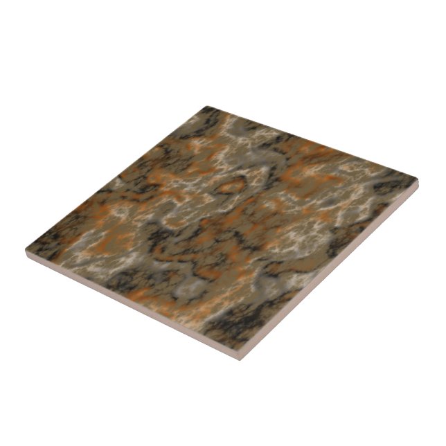 Golden Olive Marble Ceramic Tile (Side)