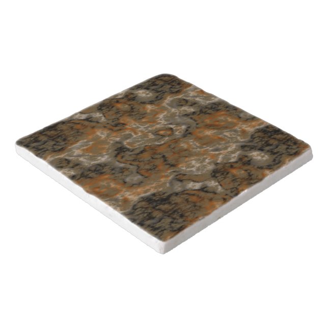 Golden Olive Marble  Trivet (Corner)