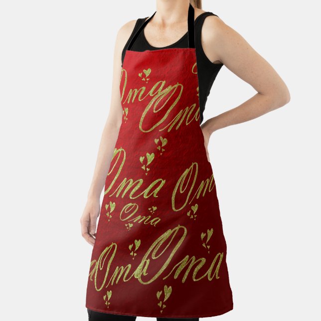 golden oma text  apron (Insitu)