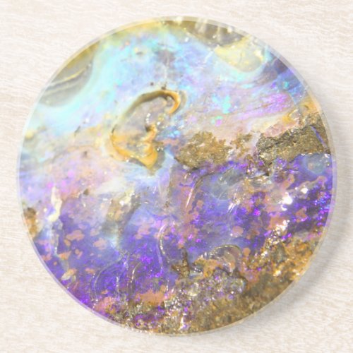 Golden Opal Sandstone Coaster