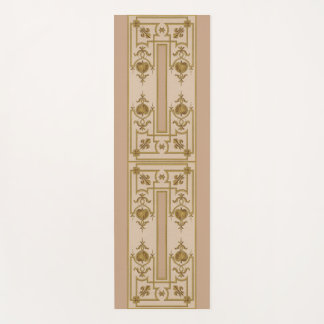 golden opulent yoga mat