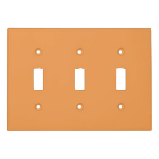 Golden Orange Light Switch Cover