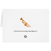 Golden Orange Trumpet (Back Horizontal)