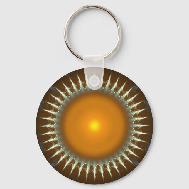 Golden Orb Keychain (Front)