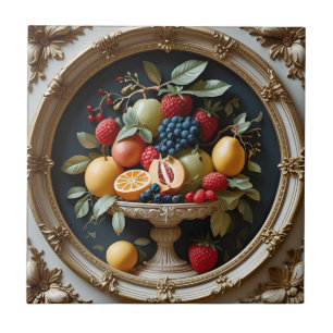 Golden Orchard Ceramic Tile