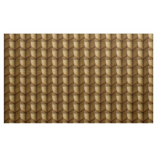 Golden organ pipes fabric