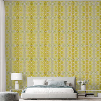 Golden Oriental Pattern – Elegant Luxe Wallpaper