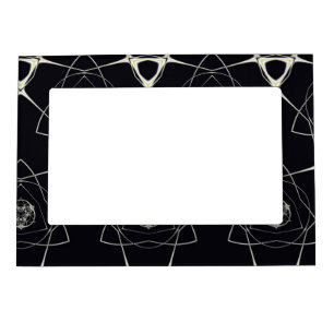 Golden Ornament Magnetic Picture Frame
