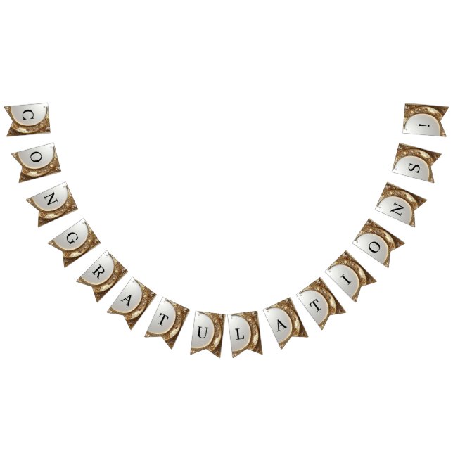 Golden Ornate Frame Bunting Flag (All)