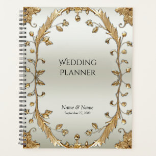 Golden Ornate Planner