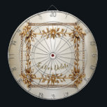 Golden Ornate Rectangle Dimond Flowers Shiny Dart Board<br><div class="desc">Golden Ornate Rectangle Dimond Flowers Shiny Dart Board. Unique,  beautiful,  stylish design. Easy to be personalized. Font style,  size and colors can be changed. Matching items are available.</div>