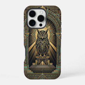 Golden Owl Guardian |  iPhone 16 Pro Case