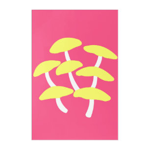 Golden Oyster Acrylic Wall Art