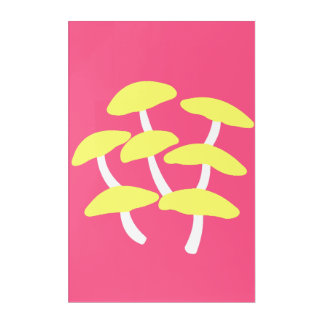 Golden Oyster Acrylic Wall Art