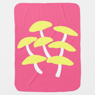 Golden Oyster Baby Blanket