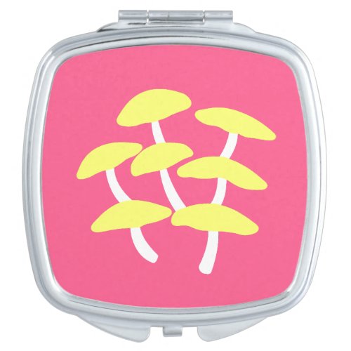 Golden Oyster Compact Mirror